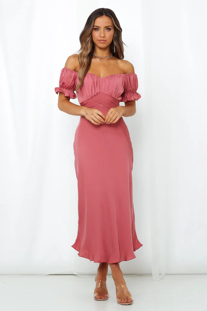 Sky Child Maxi Dress Rose | Hello Molly