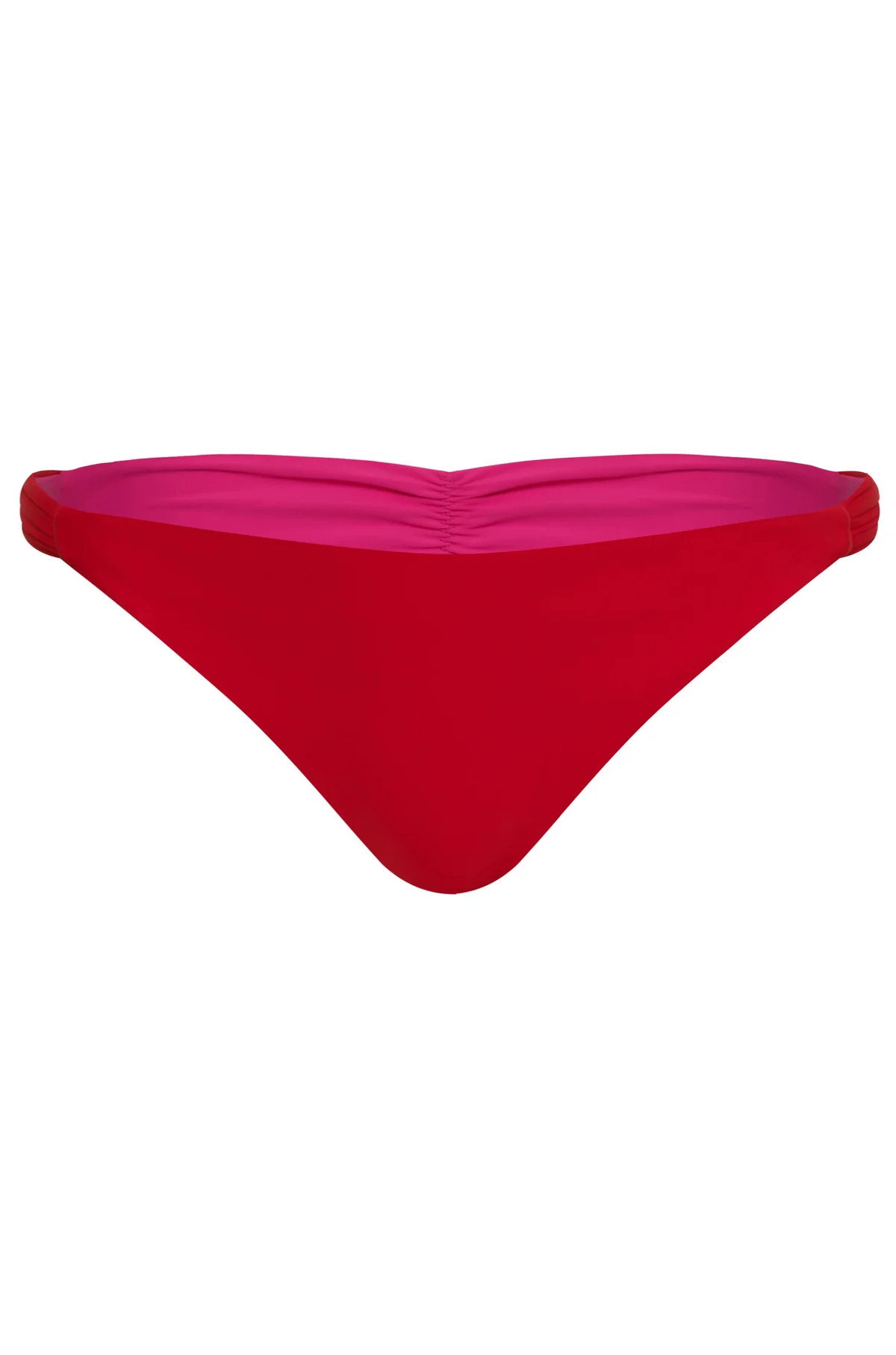 Potosi Bottom in Red & Fuchsia | Over The Moon