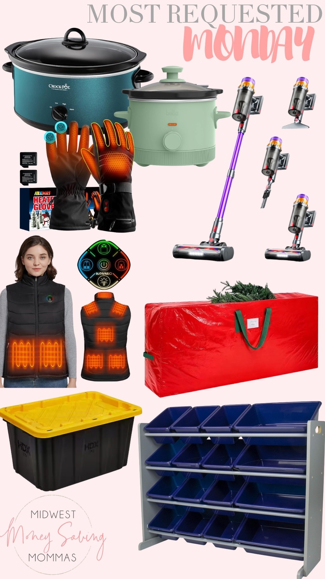 Most requested links

Crockpot  mini crockpot  vacuum for pet hair  heated vest  heated gloves  winter gear  holiday storage  Christmas tree bag  storage bins  toy storage 

#LTKFindsUnder100 #LTKHome #LTKSeasonal