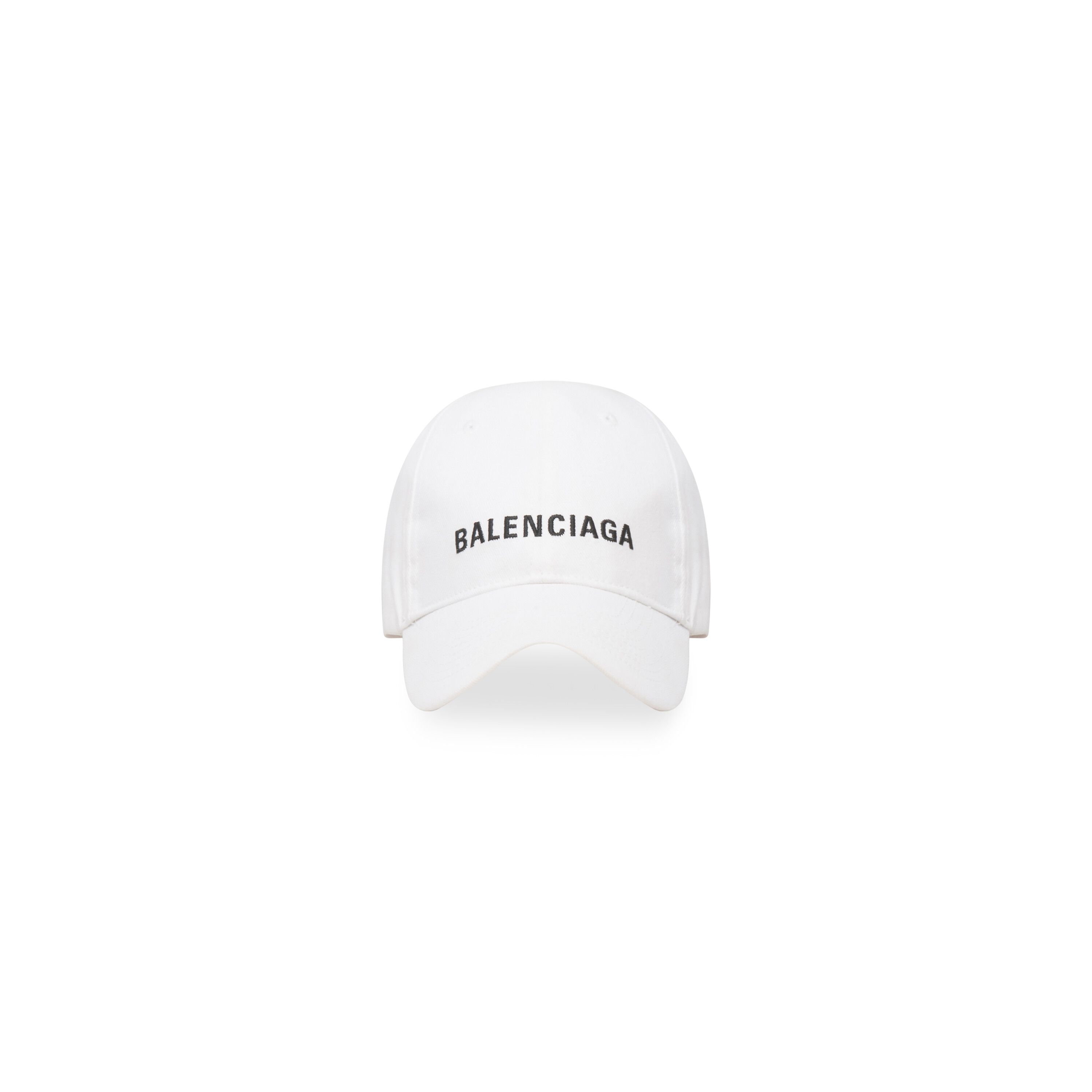 Balenciaga Cap White - Unisex - L - Cotton | Balenciaga