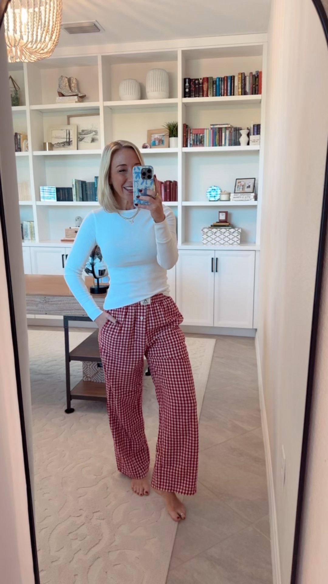 Week of Work Wear: * white t-shirt - size small. * red gingham pants - size small. 
 

 

#LTKFindsUnder50 #LTKWorkwear #LTKSeasonal