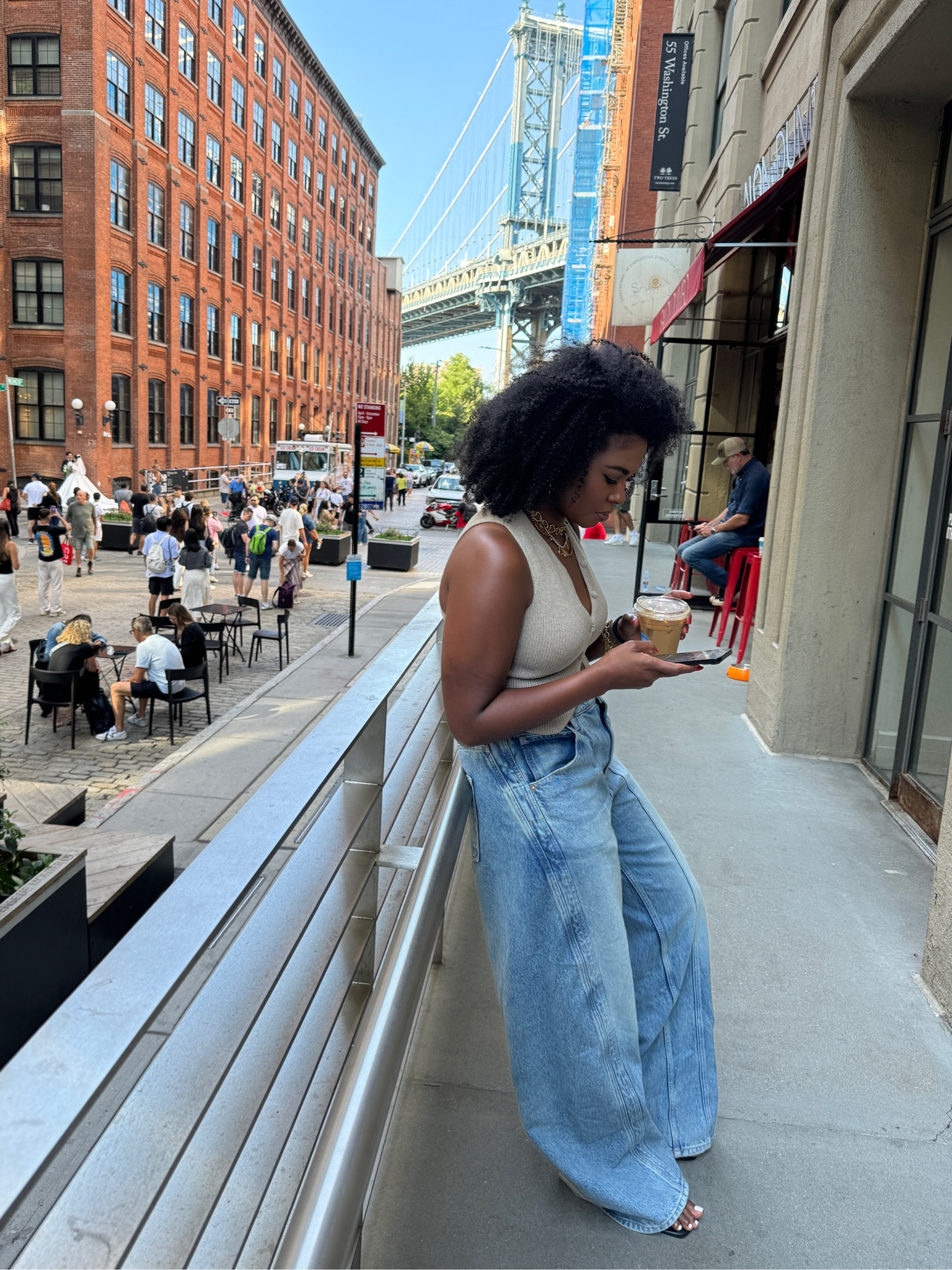 exploring Brooklyn! 
Notes: I uncuffed these jeans to make them super long! LOVE THEM 🥰

#LTKNYFW #LTKMidsize