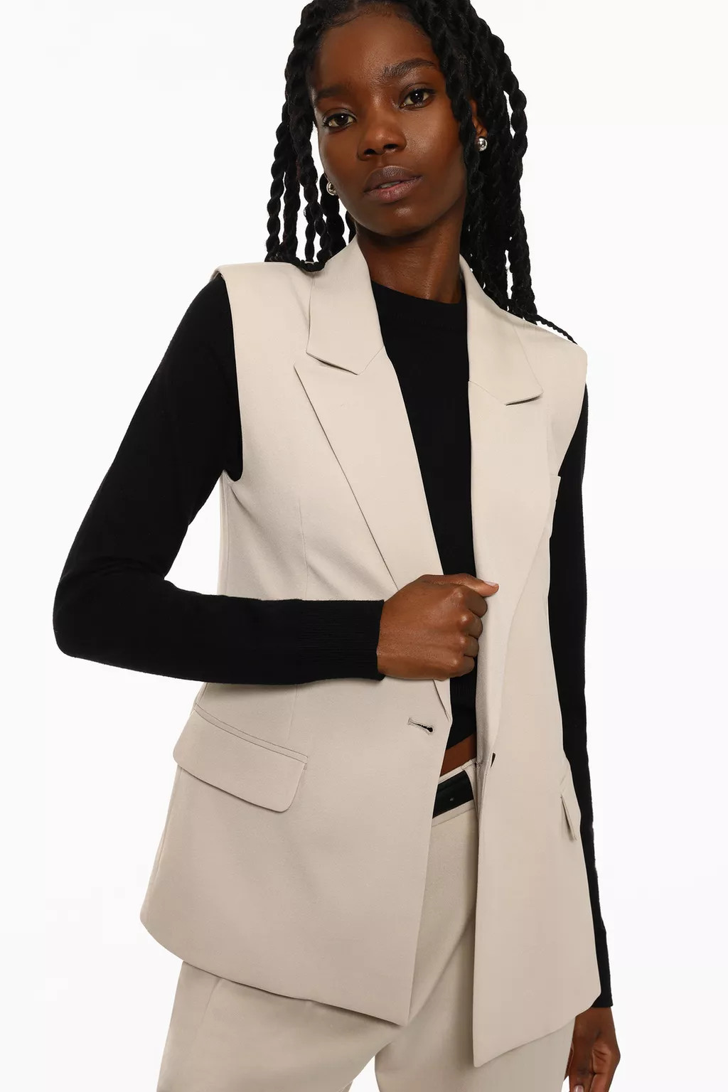 Chaleco largo básico - Pantalones - ROPA - Mujer - | Lefties  ESPAÑA | Lefties ES