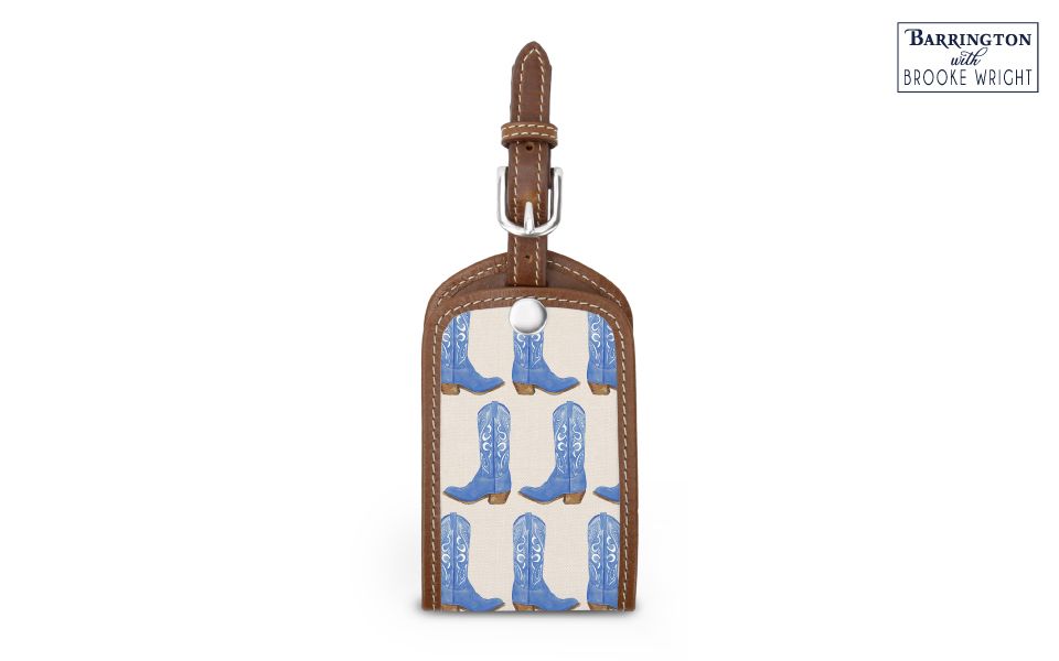 Landry Luggage Tag - Leather Patch | Barrington Gifts