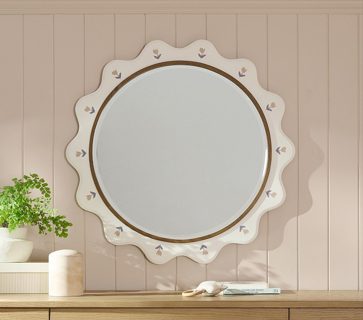 Rylee + Cru Printed Mirror (30") | Pottery Barn Kids