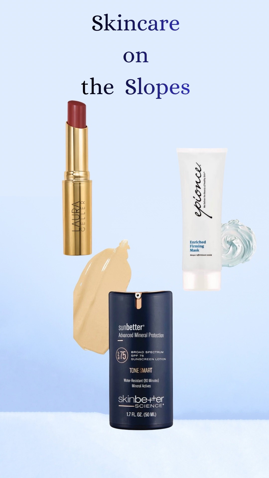 Winter & Skiing are hard on my skin. These products keep my skin soft and protected for the harsh elements . 

#LTKselfcare #LTKOver40 #LTKBeauty