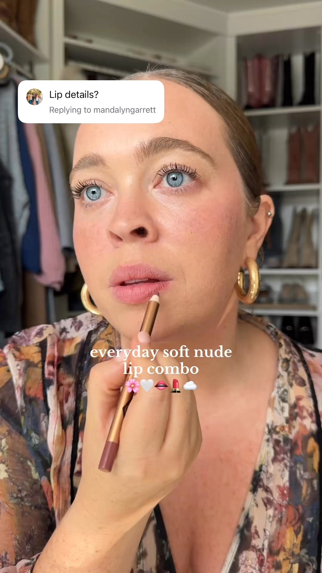 Liner ‘love trap’, lipstick ‘Kim k.w.’, and glosses Dibs ‘favorite child’ 

#LTKSeasonal #LTKBeauty #LTKWatchNow