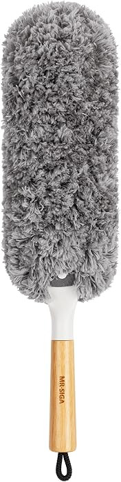 MR.SIGA Lint Free Microfiber Duster, Washable Duster for Household Cleaning | Amazon (US)