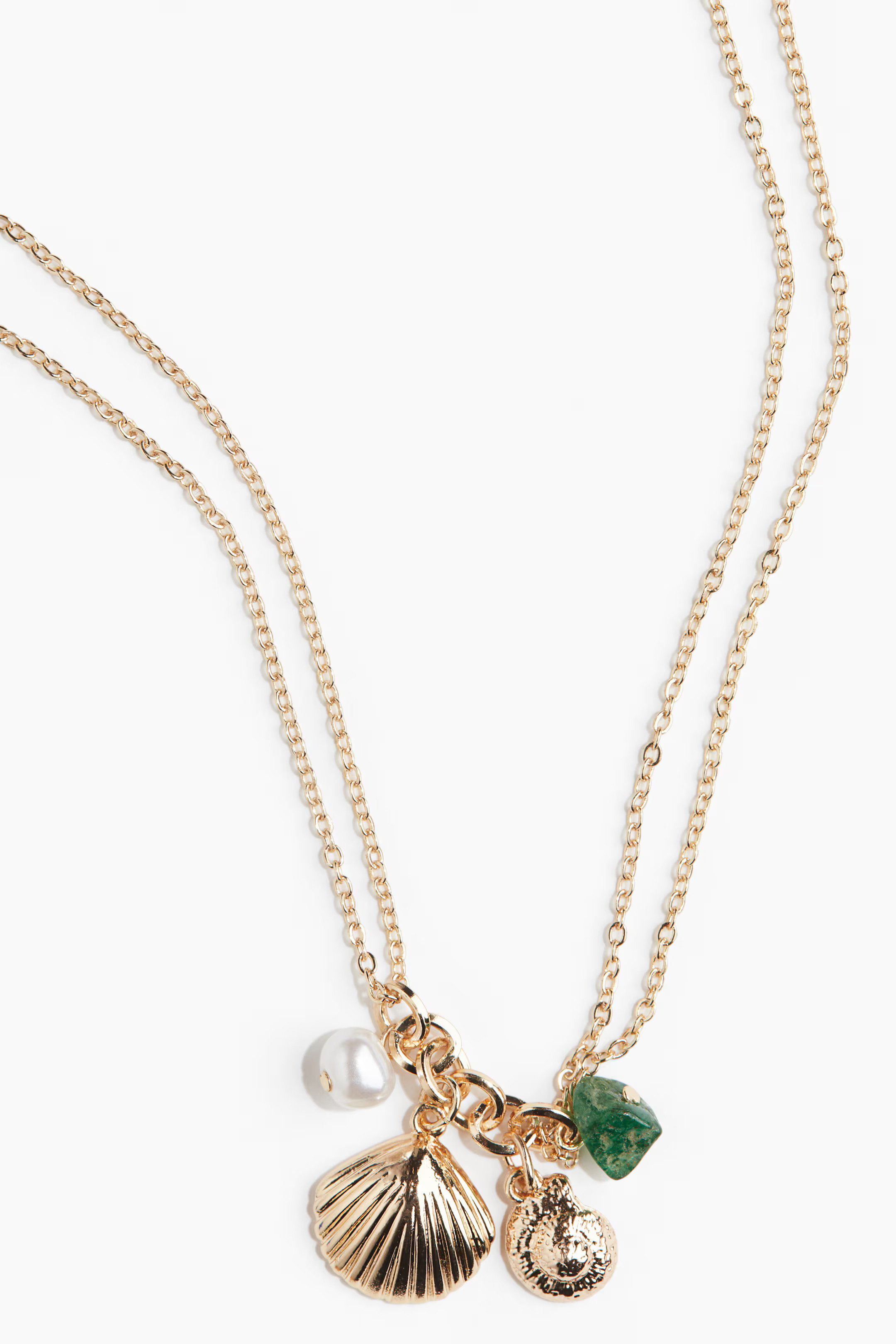 Double-Strand Pendant Necklace | H&M (US + CA)
