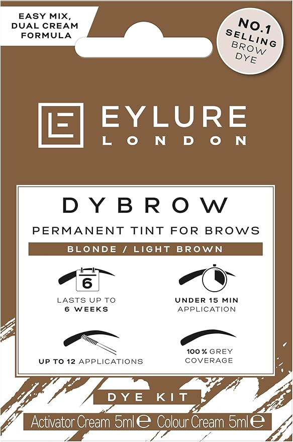 Eylure DYBROW Eyebrow Dye Kit, Dark Brown | Amazon (UK)