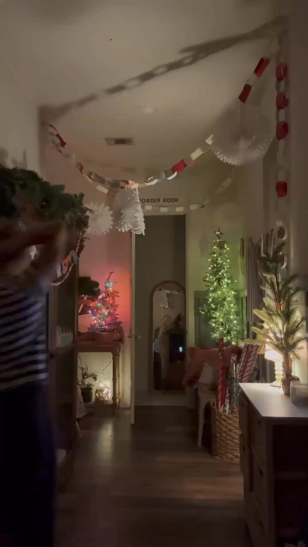 ✨ “Cozy Christmas vibes in full effect 🎄✨ Comfy sweats, wrapping paper, twinkling Christmas lights, and all the festive decorations—my ultimate mom-approved holiday setup! Perfect for a night of wrapping gifts or just soaking in the holiday magic. #ChristmasMom #HolidayVibes #CozySweats #WrappingNight #ChristmasDecor #FestiveHome #MomLife #ChristmasLights #GiftWrapping #HolidaySeason”

#LTKmomlife #LTKHoliday #LTKootd