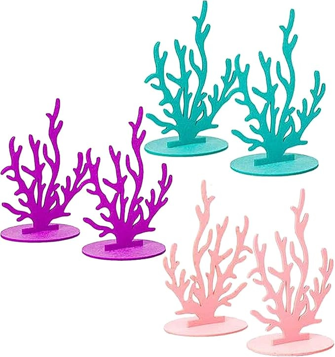 BEFIOPHY MoonBrush DIY Mermaid Party Felt Decorations Birthday/Graduation Party Supplies Table Or... | Amazon (US)