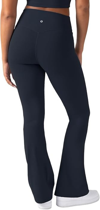YITTY Active Women's UltraLuxe Kick Flare High Waist Legging, Athleisure, 4-Way-Stretch | Amazon (US)