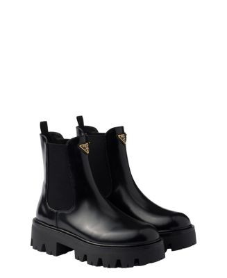 Women's Brushed Leather Booties | Bloomingdale's (US)