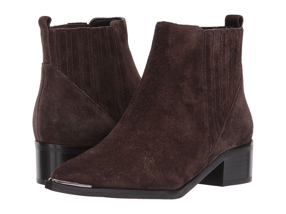 Marc Fisher LTD - Yommi (Chocolate Brown Suede) Women's Shoes | Zappos