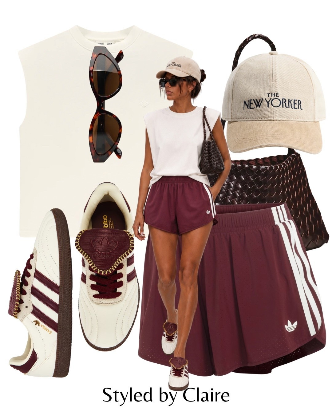 BURGUNDY ADIDAS🍒

#LTKsummer #LTKstyletip #LTKshoes