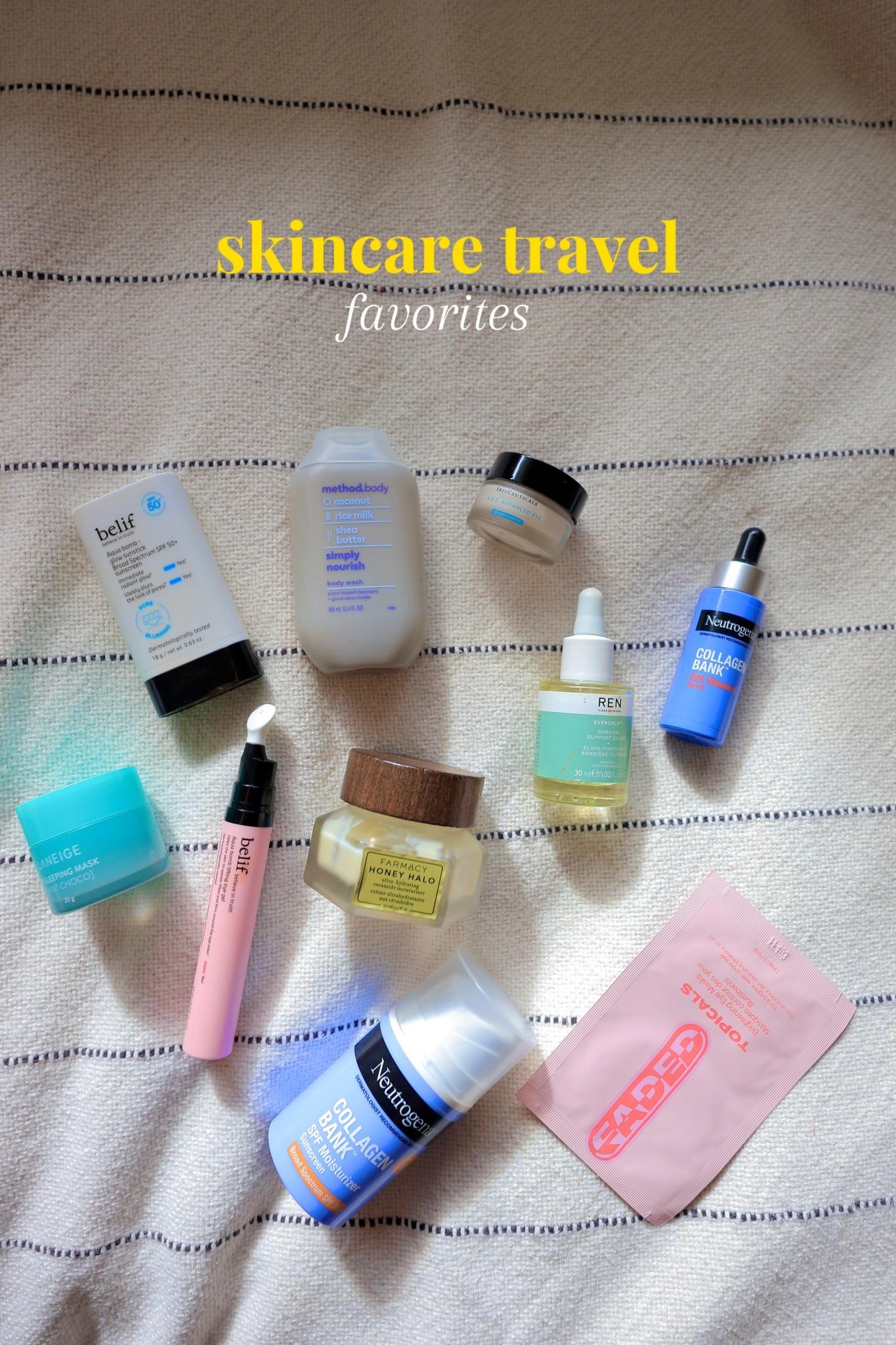 Skincare favs!! 

#LTKSaleAlert #LTKItBag #LTKTravel