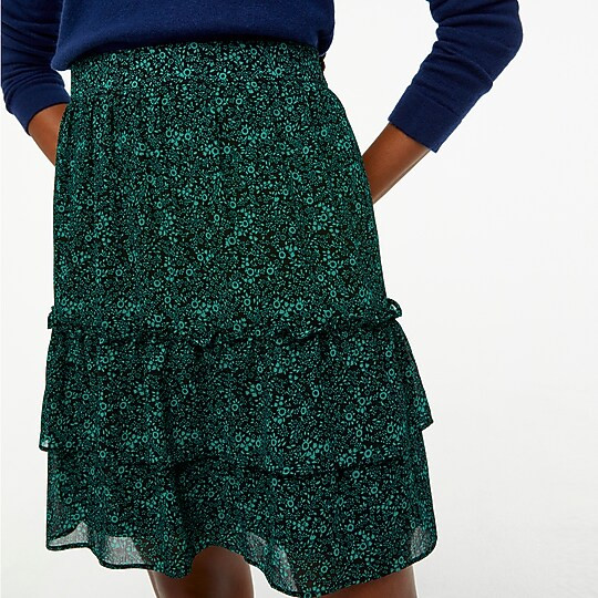 Ruffle mini skirt | J.Crew Factory