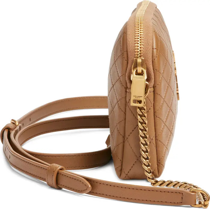 Gaby Quilted Leather Crossbody Pouch | Nordstrom