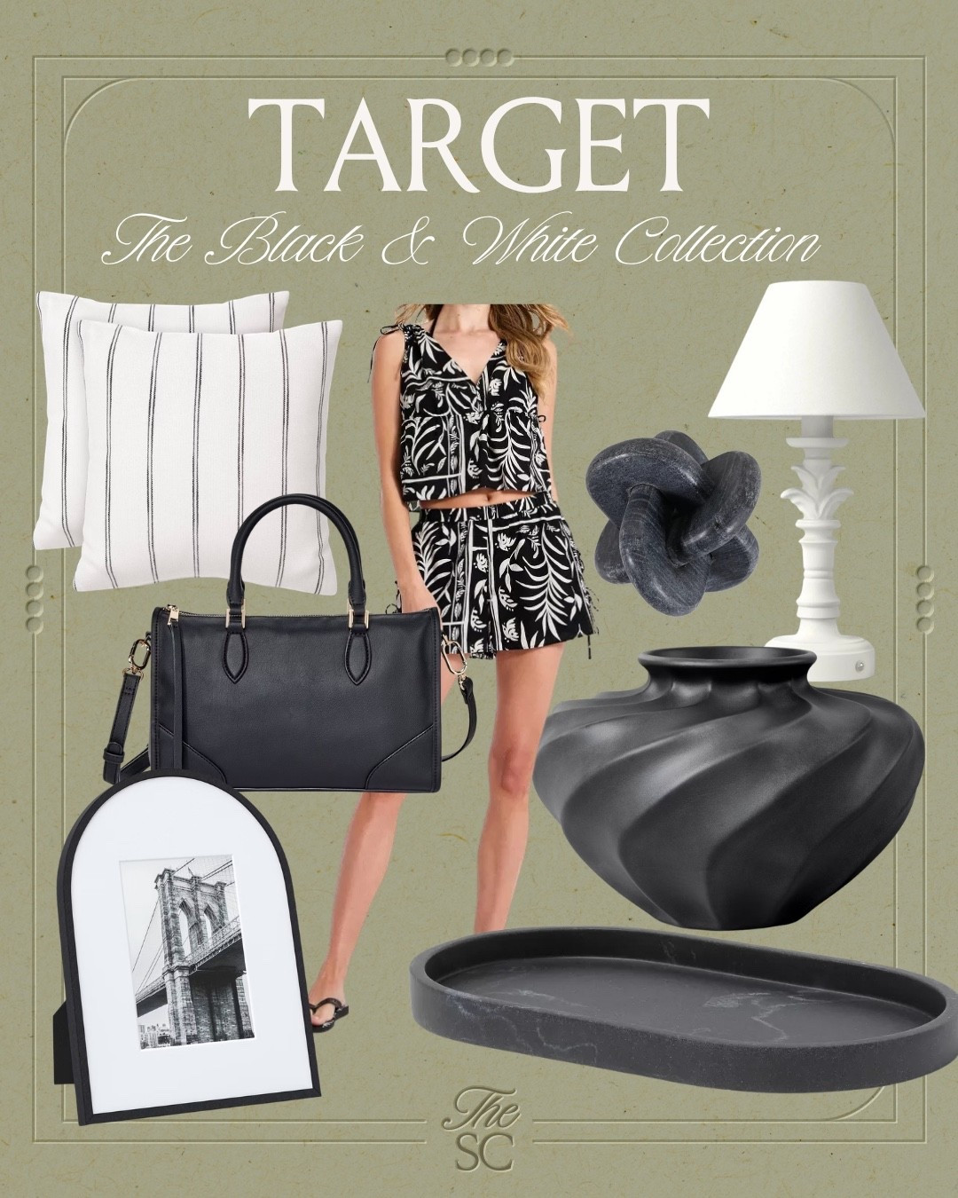 Chic finds at Target this week! 🖤🤍

#LTKHome #LTKootd #LTKdayinmylife