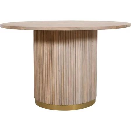 Meridian Furniture Oakhill Natural Dining Table | Walmart (US)