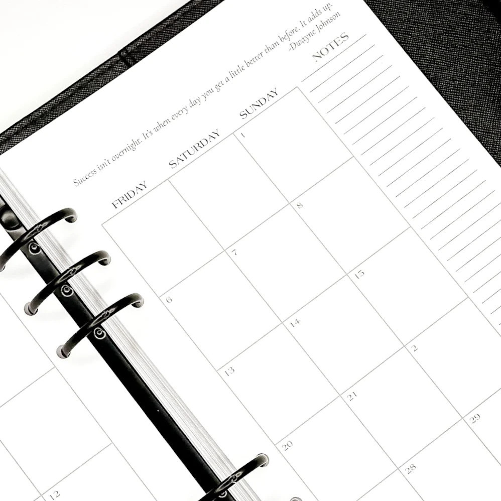 2023 Luxe Life Weekly Inserts | Goldmine & Coco