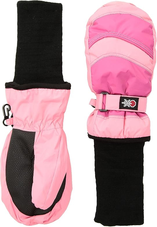SnowStoppers Kids Waterproof Stay On Winter Nylon Mitten | Amazon (US)