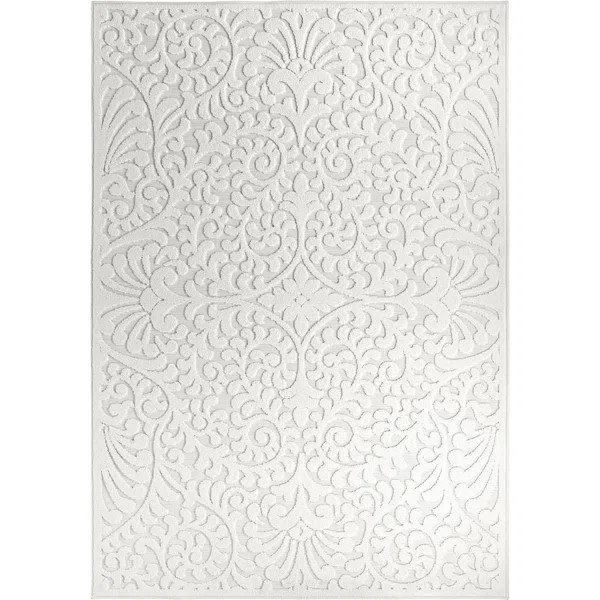 My Texas House by Orian Indoor/Outdoor Bluebonnets Natural Area Rug | Wayfair North America