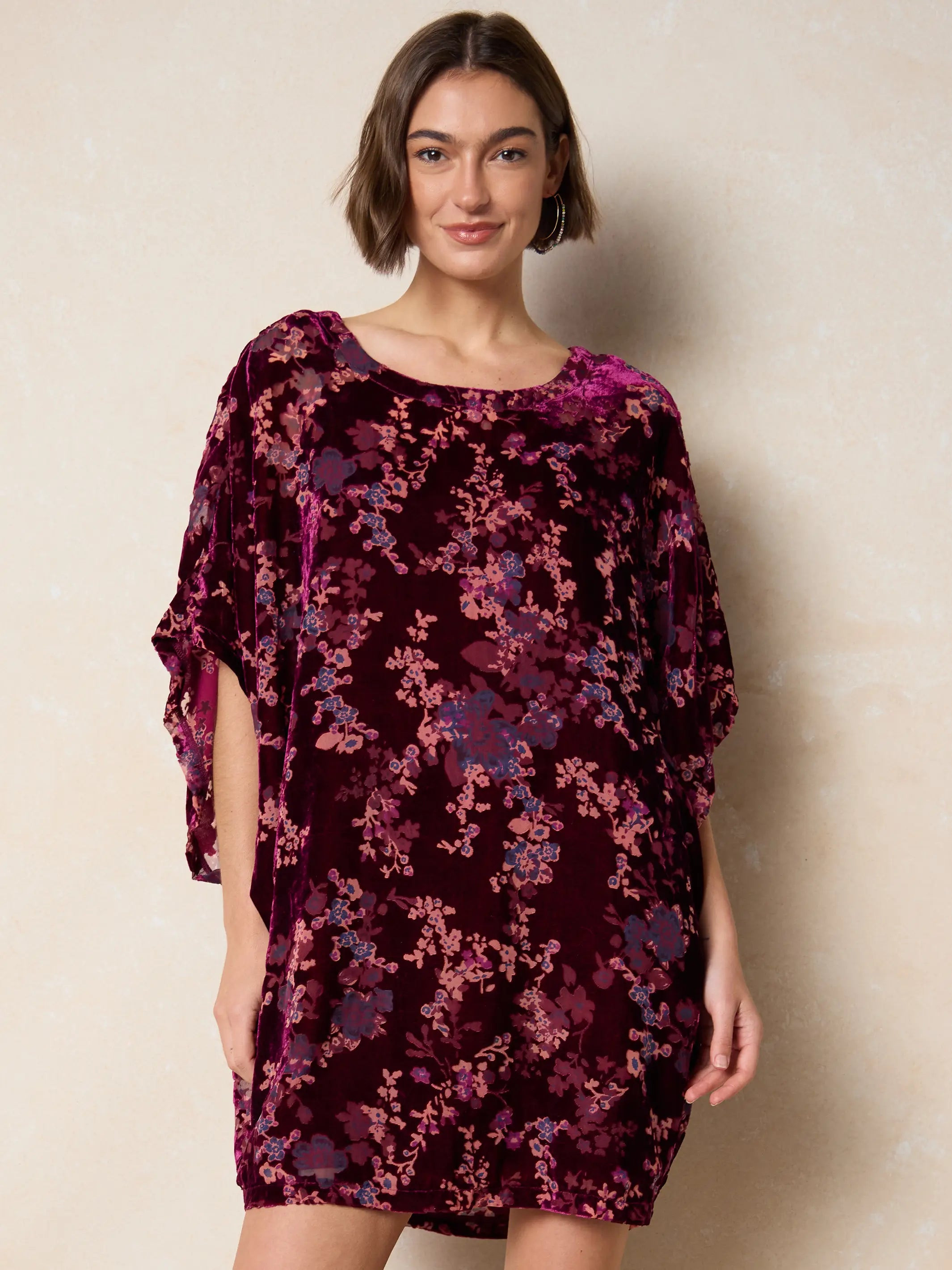 Happy Days Velvet Shift Dress | Natural Life