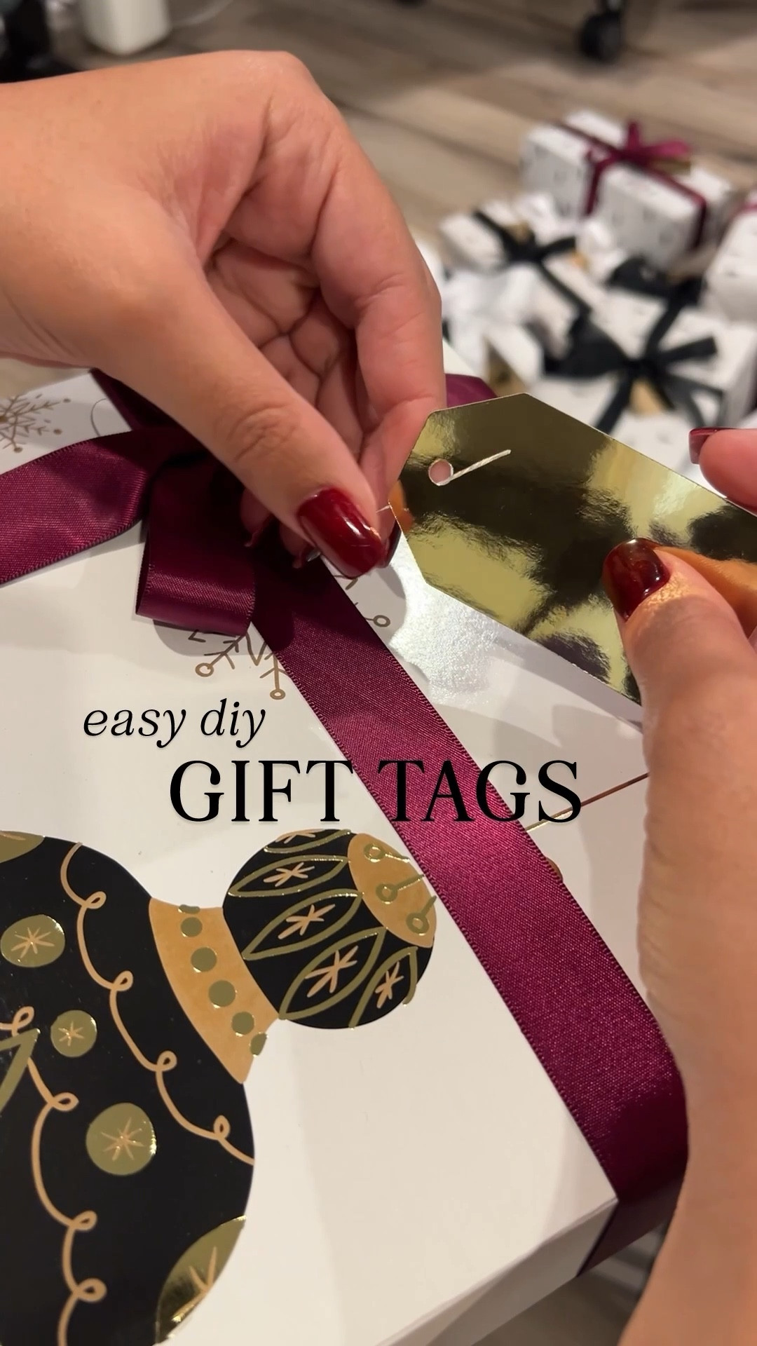 Wish I would’ve thought of this sooner! An easy, diy project. Creating holiday gift tags with my Cricut ❤️ 

#LTKSeasonal #LTKHoliday