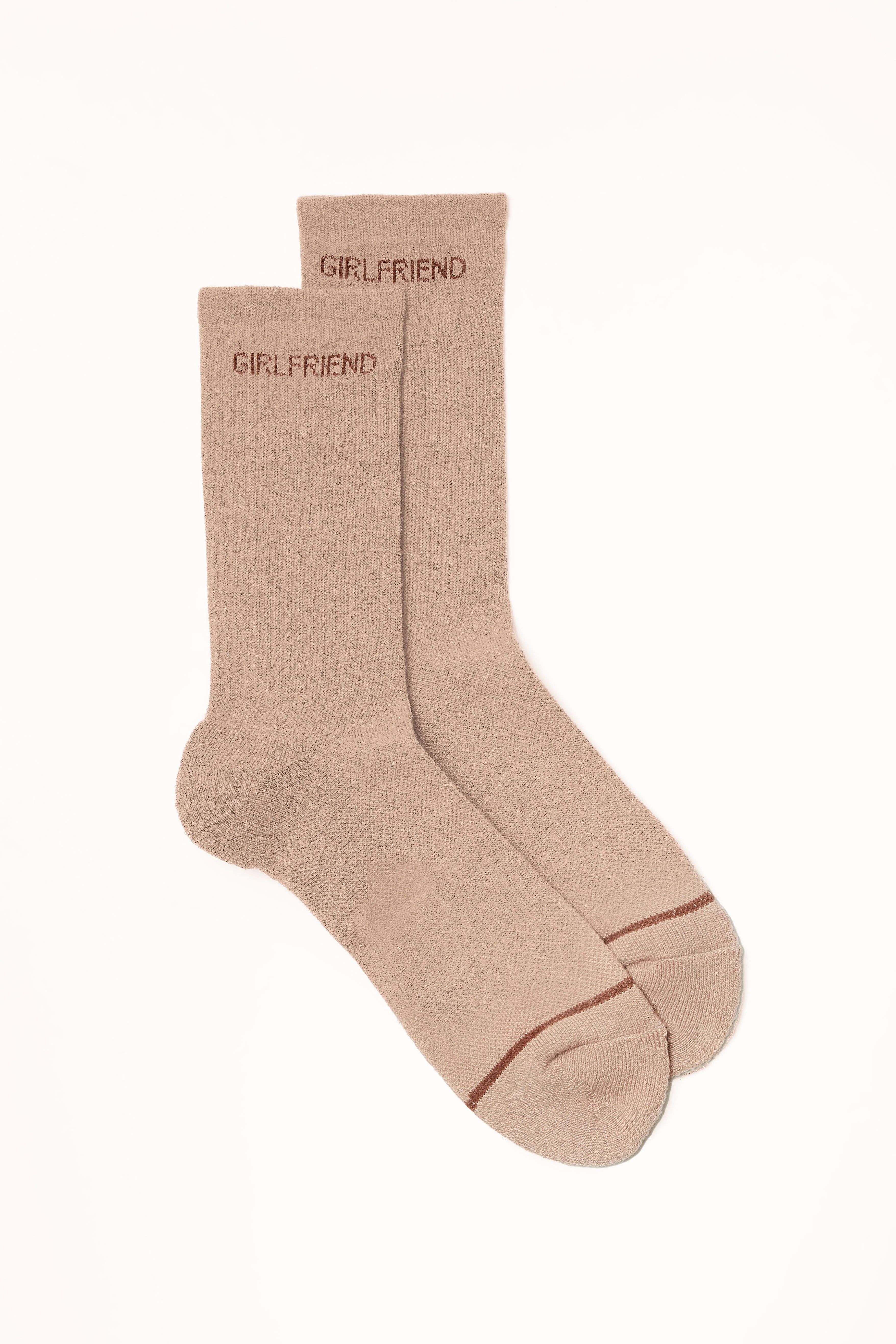 Blush Girlfriend Crew Sock | Girlfriend Collective