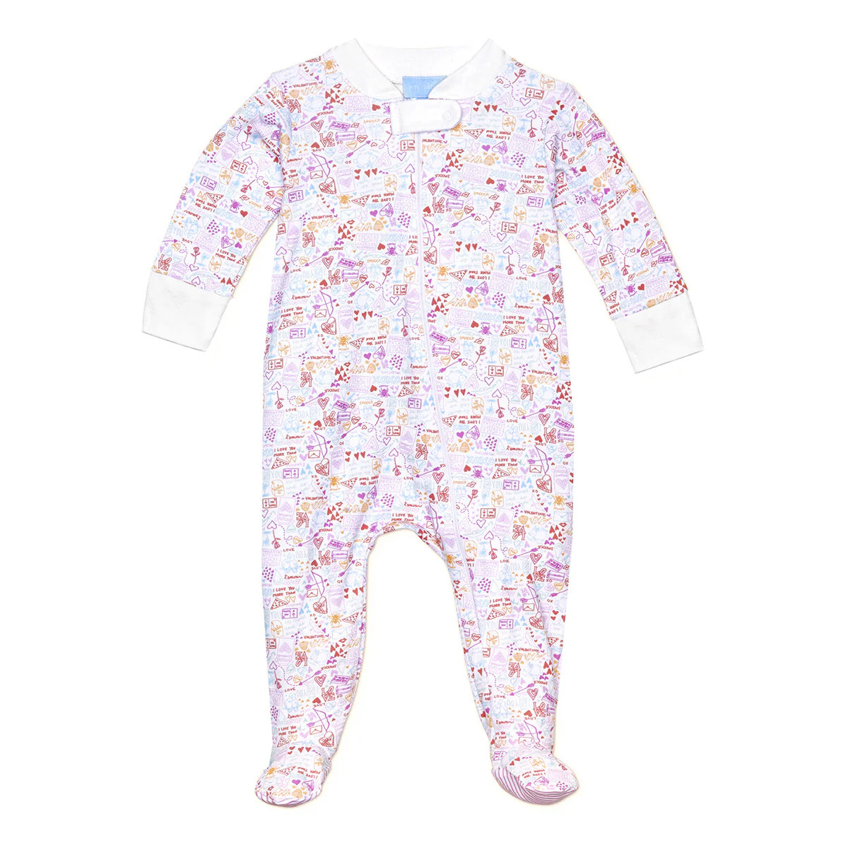 Joy Street Cupid Pink Zipped Footie | JoJo Mommy