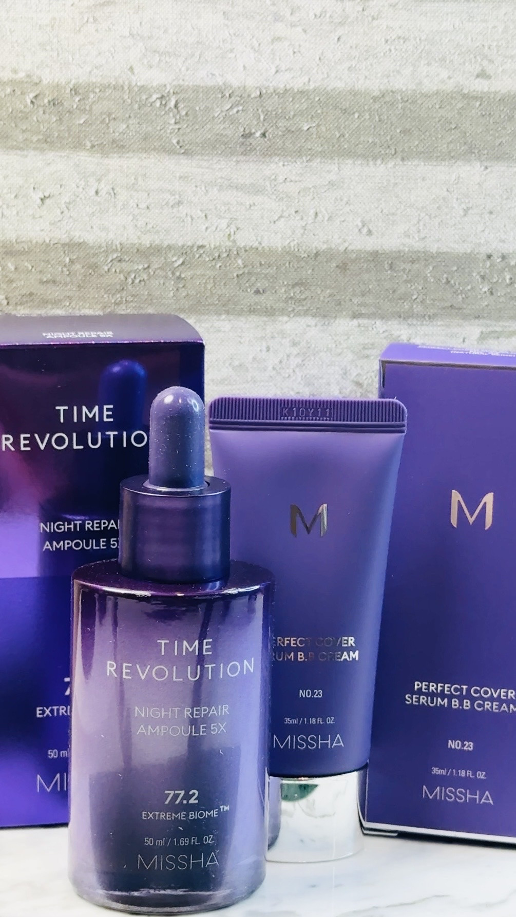 MISSHA Time Revolution Night Repair Ampoule + Perfect Cover Serum BB Cream ✨ This viral Korean beauty duo has been giving the smoothest radiant makeup finish lately. The Time Revolution Ampoule layers beautifully under makeup for extra hydration and glow, while the Perfect Cover BB Cream gives lightweight coverage with that soft glass skin look TikTok has been obsessed with. I’m also linking Nirvana’s favorite cosmetic bags and travel beauty organizers because this entire combo feels so luxe for everyday makeup prep and travel beauty routines 💜

Nirvana the Shih Tzu 💋 Nirvana Approved

#LTKgrwm #LTKdayinmylife #LTKBeauty