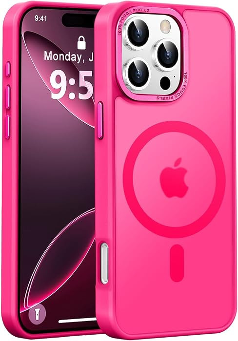 Newfuture Designed for iPhone 16 Pro Max Case with Magnetic [13 FT Military Drop Protection] [Com... | Amazon (US)