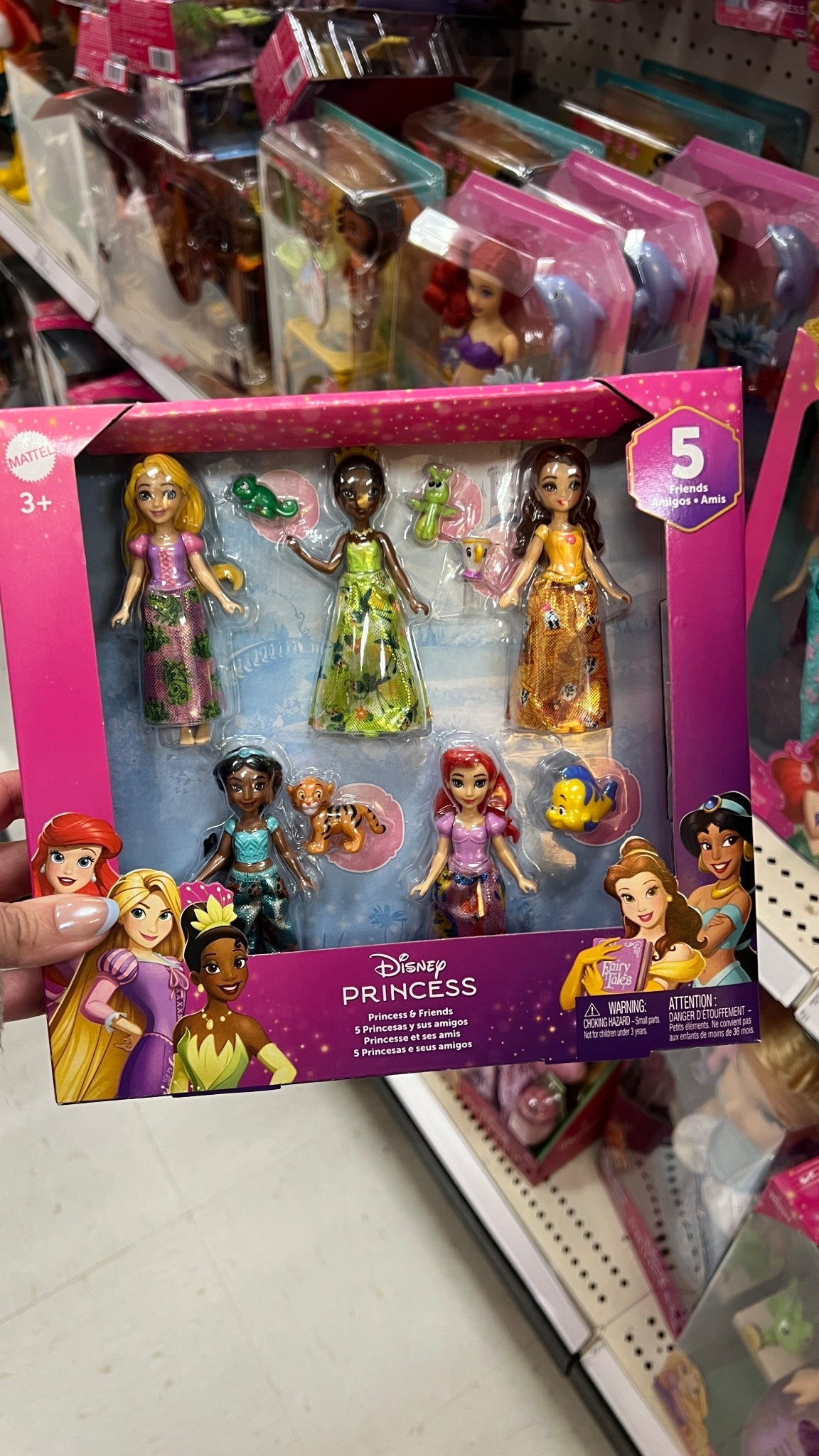 Disney Princess and Friends Set with 5 Small Dolls in Sparkling Outfits and 5 Friend Figures

#LTKKids #LTKGiftGuide #LTKHoliday