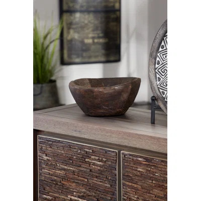 Lucent Wooden Decorative Bowl World Menagerie | Wayfair North America