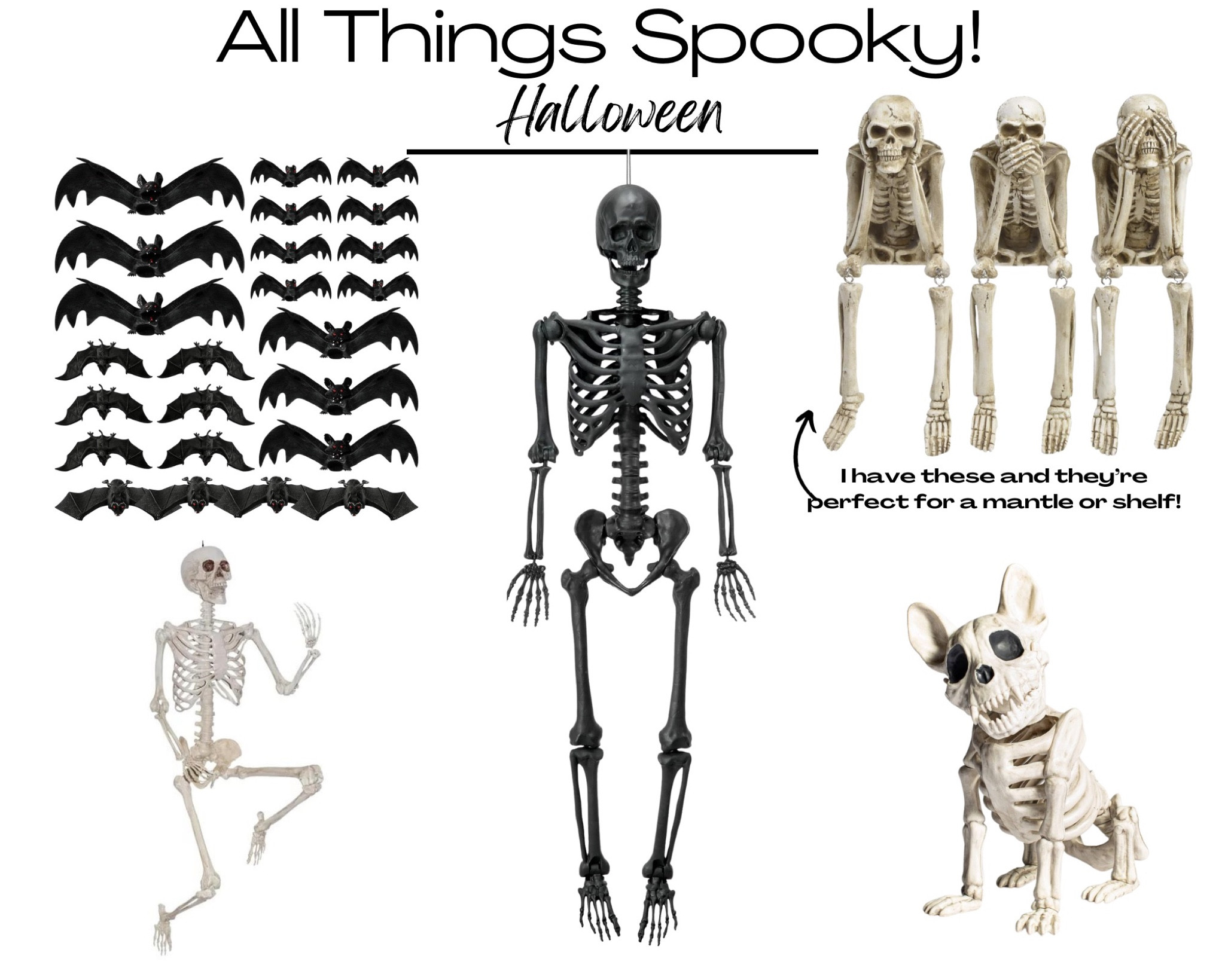 🦇💀 Unleash your inner decorator of all things Halloween! 🌙💫  #HalloweenDecor #BatsAndSkeletons #SpookyStyle #HauntedHome #GothicGlam #OctoberObsession #CreepyChic #SkeletalElegance #DecorateToScare #HalloweenVibes #EerieElegance #HomeOfHorrors #TrickOrTreatDecor #SpookySeason #BoneChilling #BewitchingDecor #WickedlyGood #GothicDesign #HauntedHouse #DarkDecor #HalloweenMagic #ScreamWorthy #GhoulishlyGorgeous #DressYourDen #HalloweenHome #FrightfullyFestive #SkeletonDecor #BatCrazy #DecorateWithDarkness #HalloweenTreats #LTKSEO #LTKSelling 🎃🦇💫