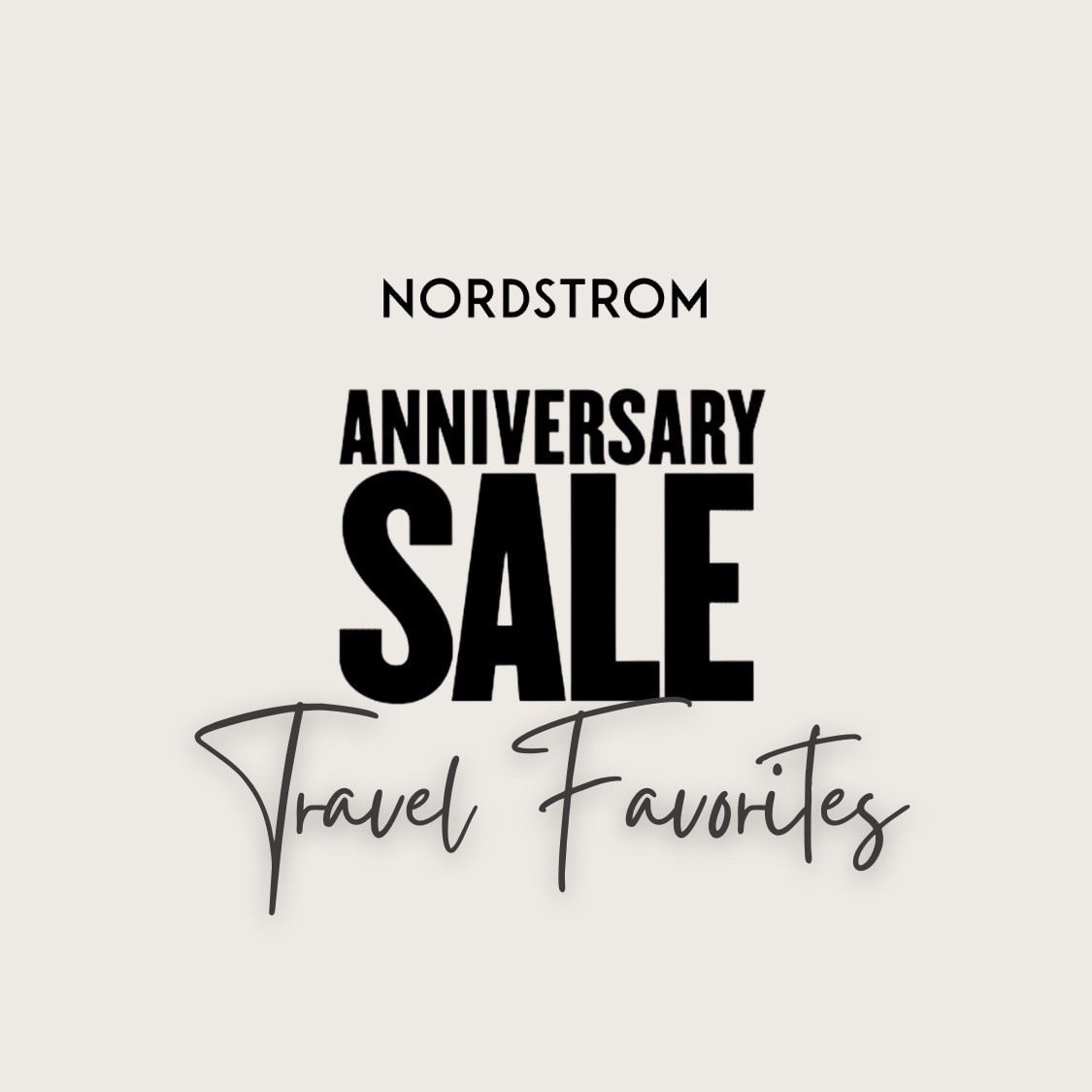 Travel Favorites

Travel essentials from the Nordstrom Anniversary Sale 2026, including luggage, travel bags, organizers, beauty travel must-haves, and accessories. #NSale

#LTKSaleAlert #LTKBeauty #LTKTravel