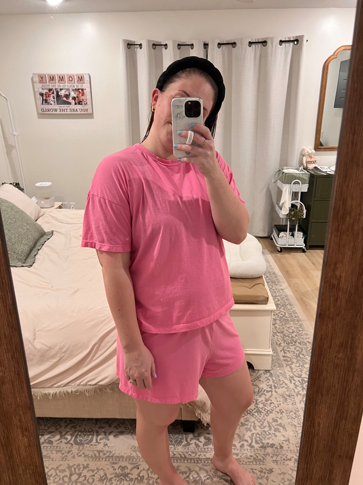 Who doesn’t love a pink PJ set?? 💗 TTS

#LTKStyleTip #LTKSeasonal #LTKMidsize