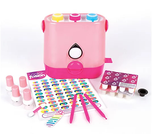 Color Fusion: Create Your Own Nail Polish Maker - Deluxe Pack - QVC.com | QVC