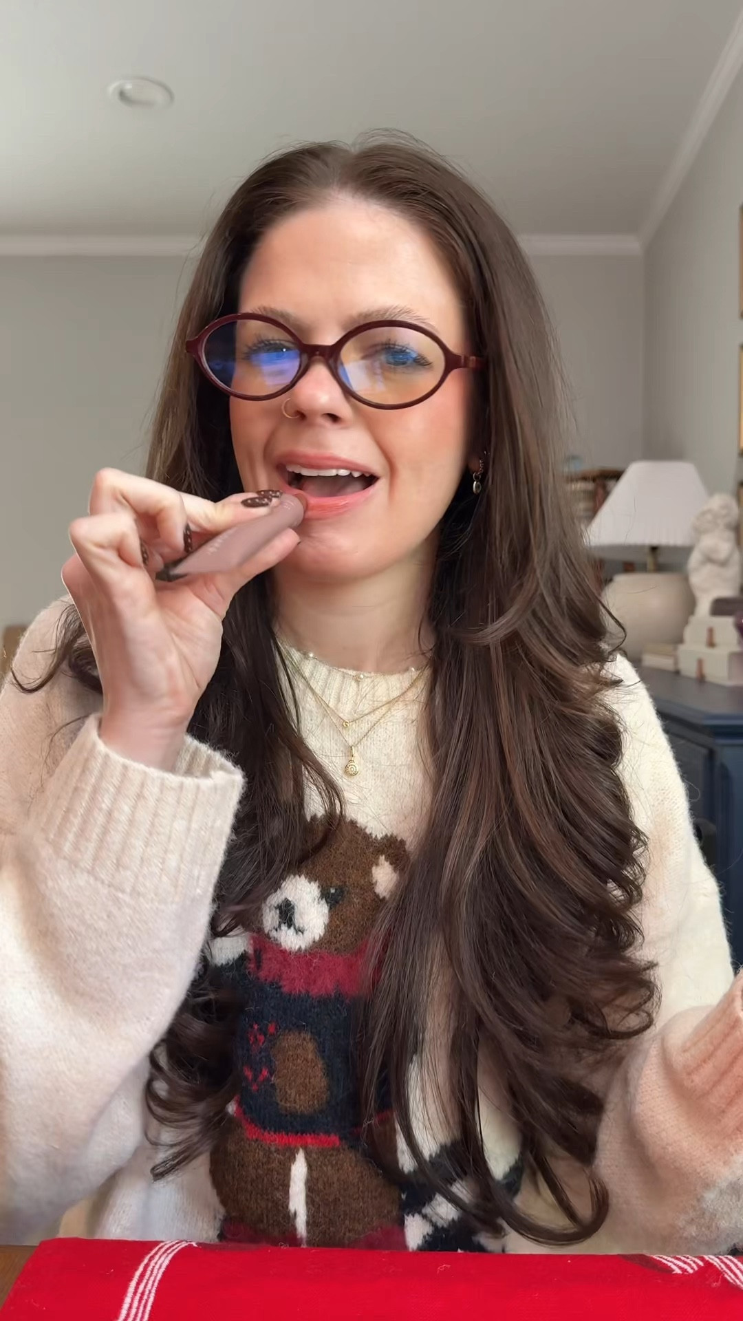 Linking my new sweater and blue light glasses! Target, Target fashion, sweater, teddy bear sweater, H&M, HM, fall fashion 

 

#LTKHoliday #LTKootd #LTKFindsUnder50