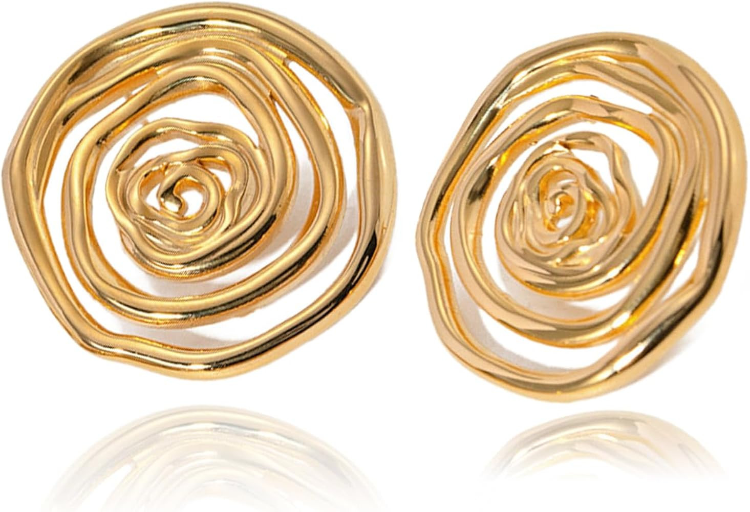 Chunky Gold Earrings for Women | Amazon (US)