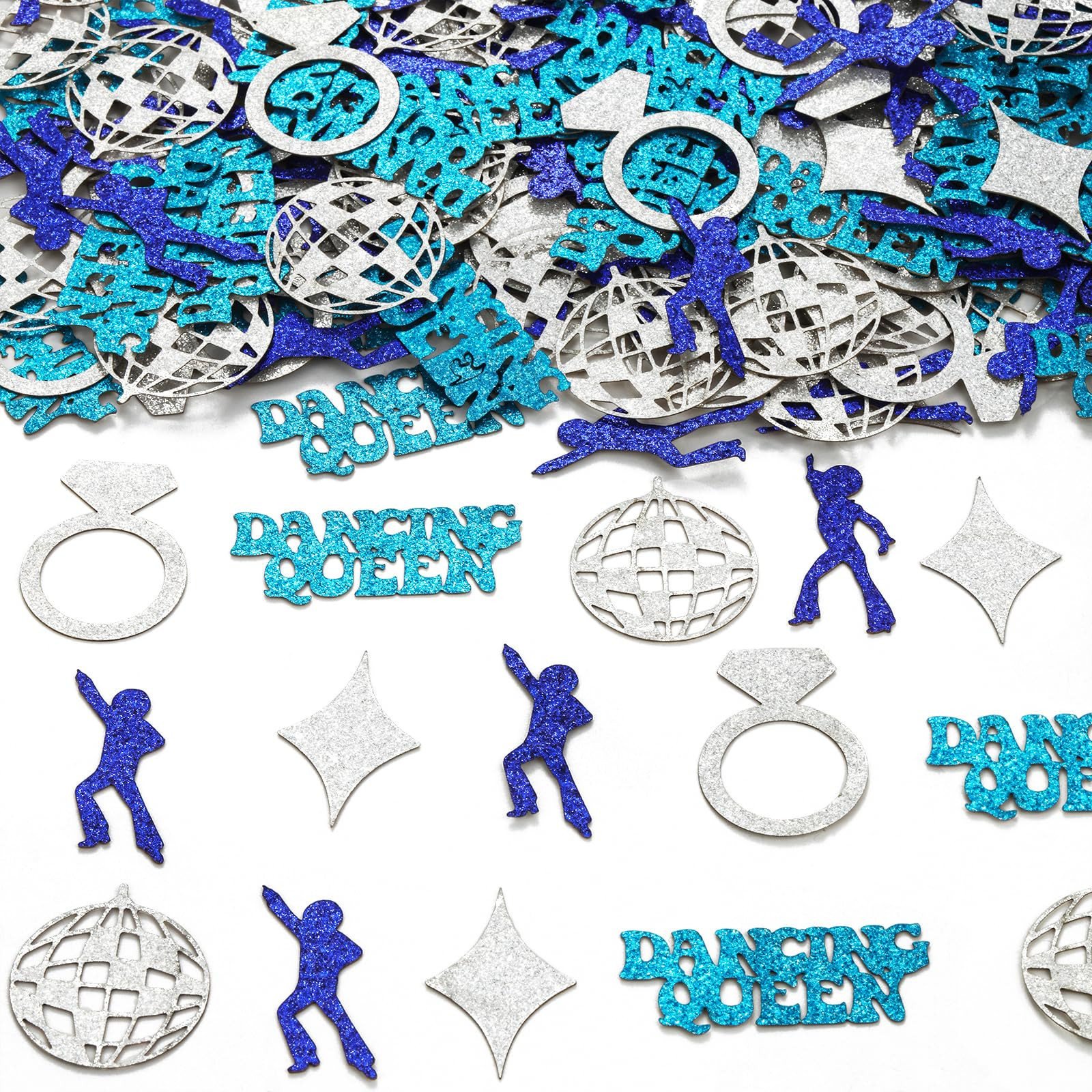 You are The Dancing Queen Decorations Dancing Queen Confetti Disco Bachelorette Party Table Confe... | Amazon (US)
