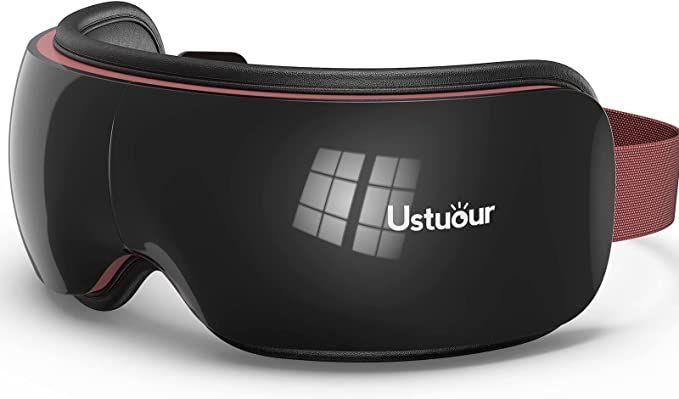 Ustuour Birthday Gift Eye Massager with Heat, Music Heated Massager for Migraines, Ideal Gifts fo... | Amazon (US)