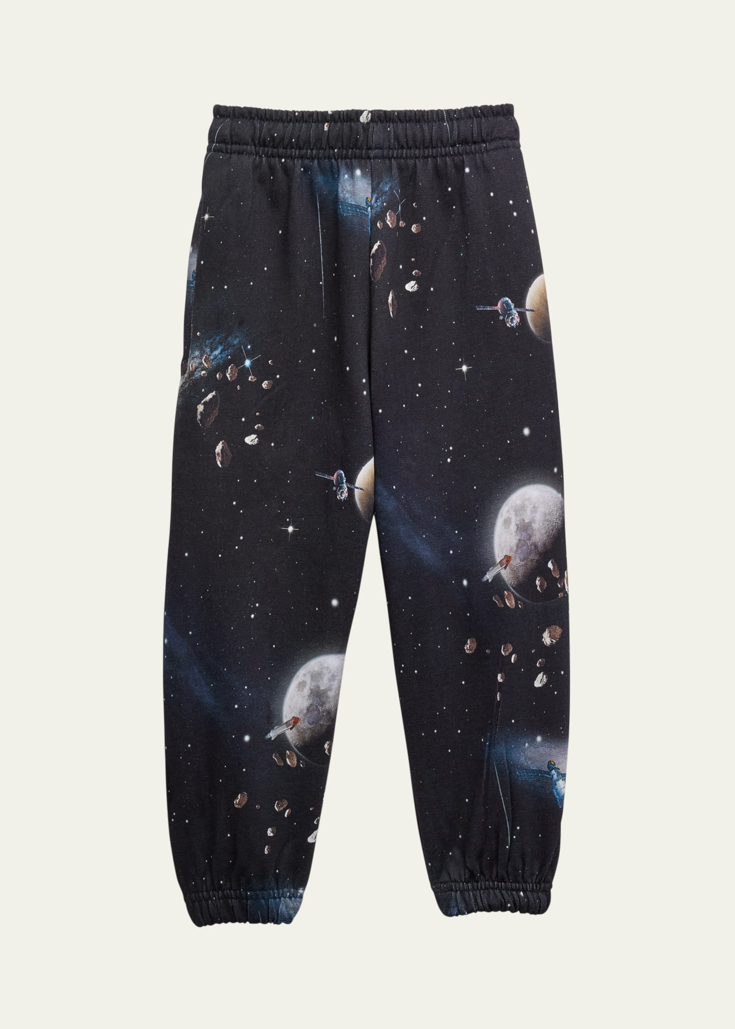 Molo Girl's Adan Outer Space-Print Pants, Size 2-7 | Bergdorf Goodman