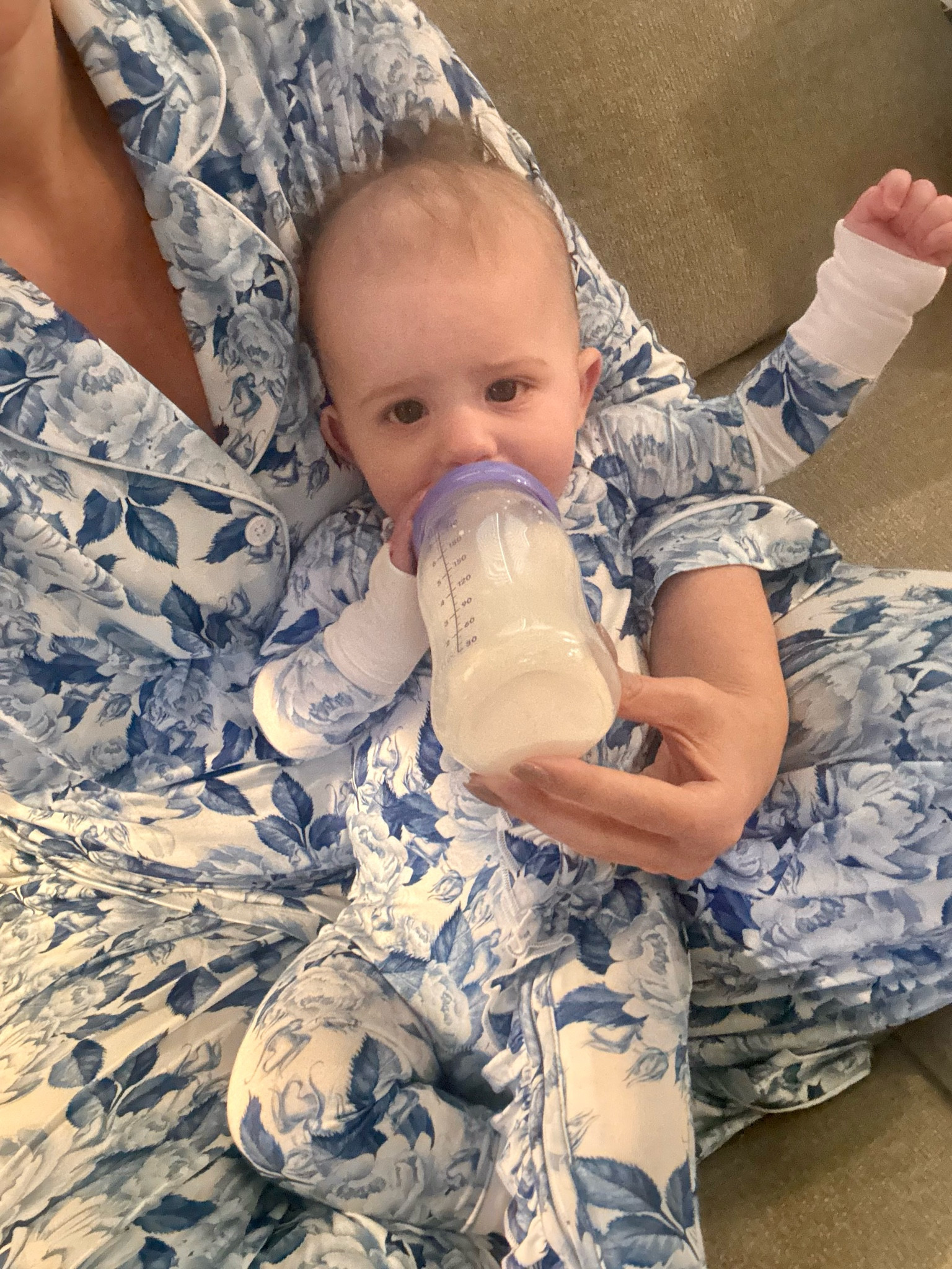 Nothing like matching with your mini 💙 we love our jammies from Bums and Roses! #gifted 

#LTKfamily #LTKbaby #LTKkids