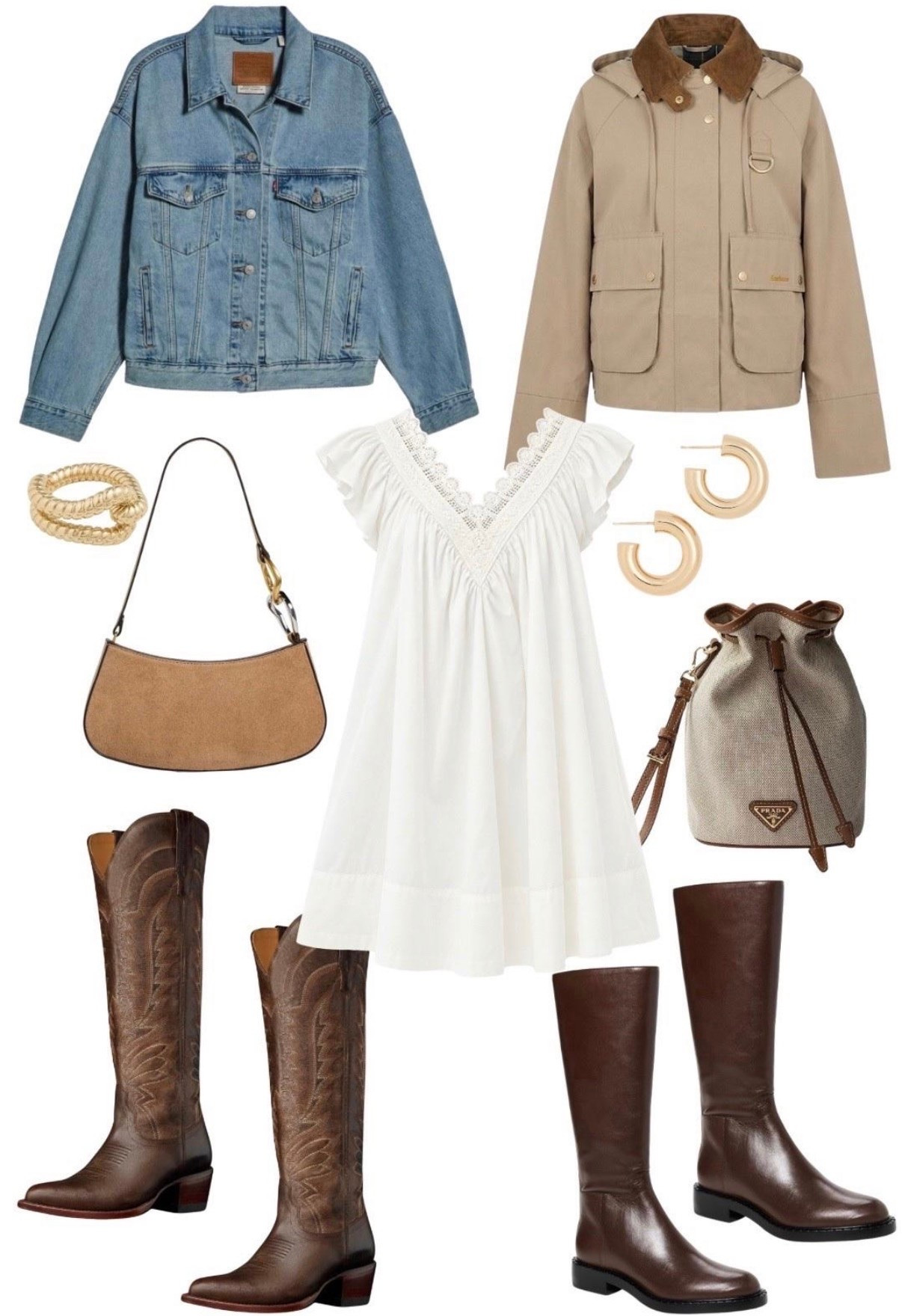 How to style a white summer dress for fall

#LTKCon #LTKootd #LTKdayinmylife