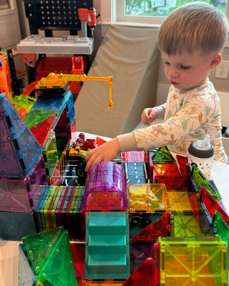 Toddler gift idea! Casen is almost 3 and loves his magna tiles! 

#LTKKids #LTKGiftGuide #LTKFamily