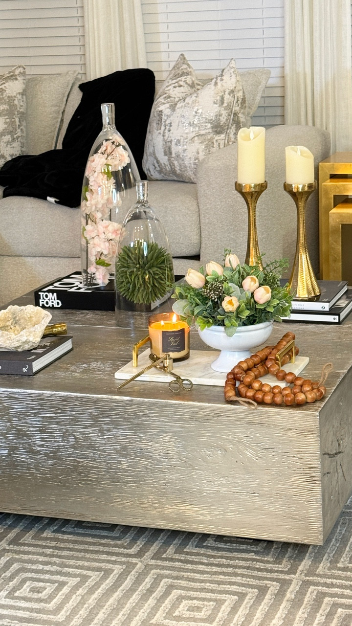 Still obsessing over how this Timber Coffee Table from @zgallerie completed my client’s space ✨
Comment “home” for the link or shop via my LTK.This coffee table is currently on sale and you can save an extra 5% with  using my code RS5. The texture and finish are absolutely stunning❤️

#MyZgallerie #ZGallerie #ModernLuxury #LuxuryInterior