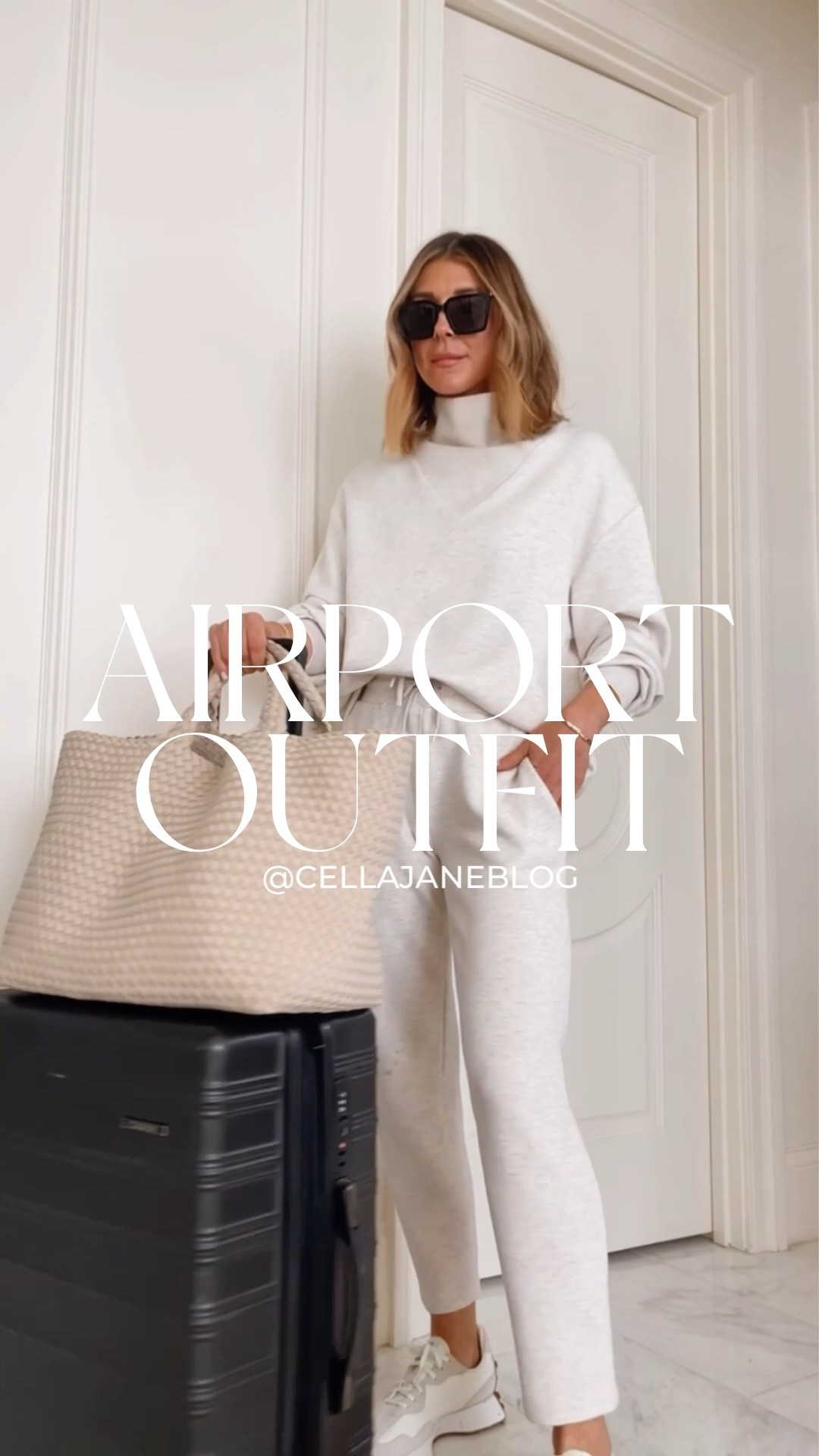 Airport outfit 
Top wearing size small
Bottoms size small 
